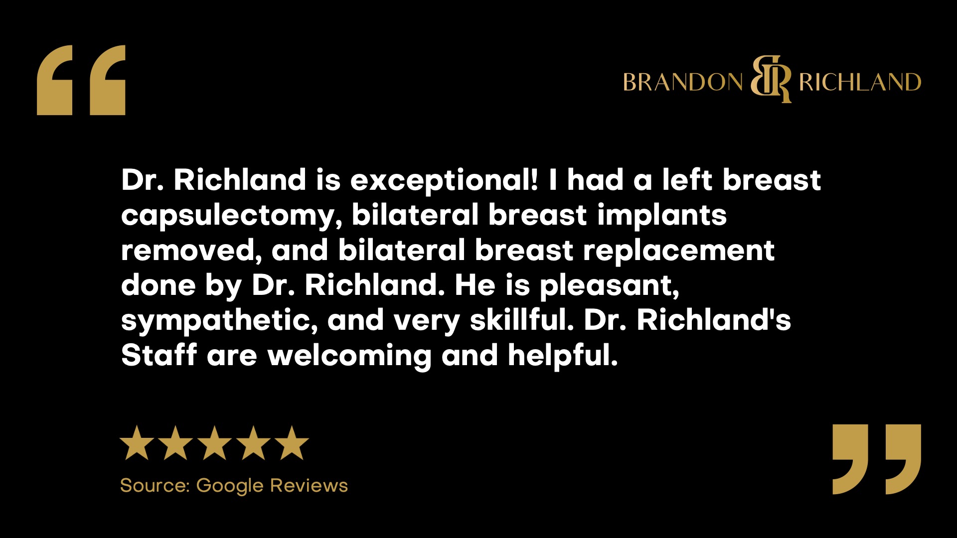 Dr. Brandon Richland, MD