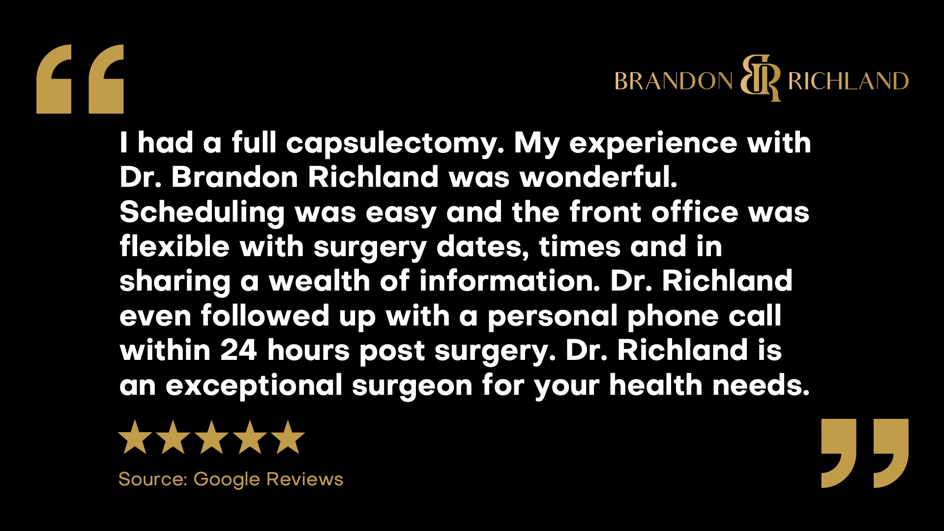Dr. Brandon Richland, MD