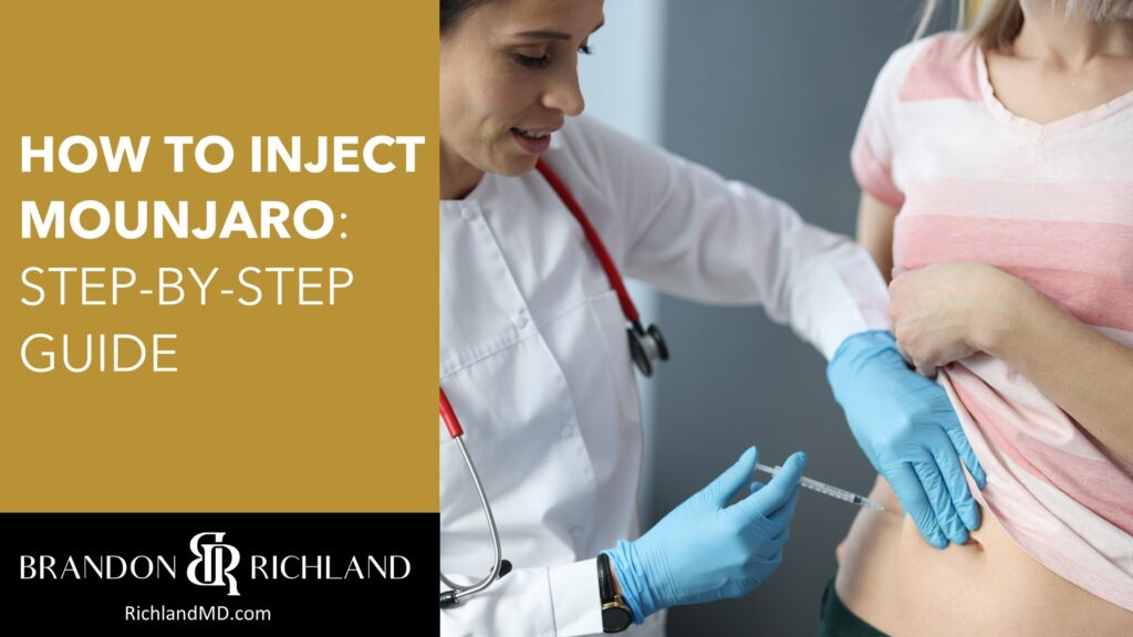 How to Inject Mounjaro: Step-by-Step Guide | Dr. Brandon Richland, MD