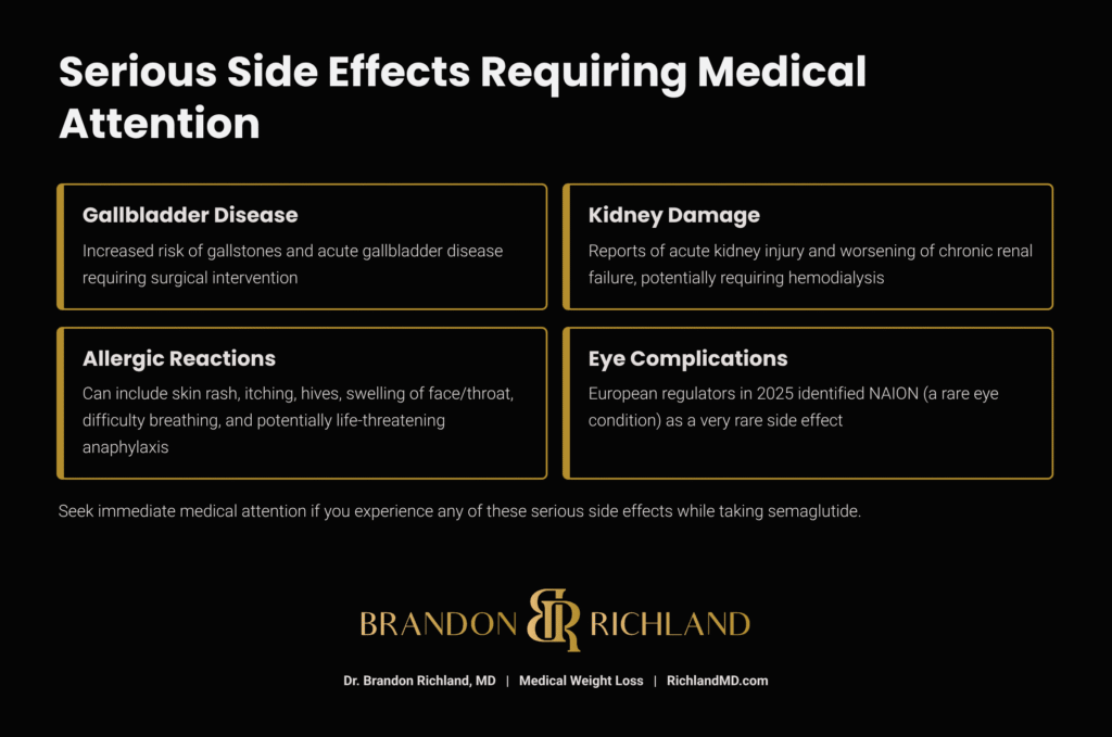 Semaglutide Side Effects, Serious Side Effects