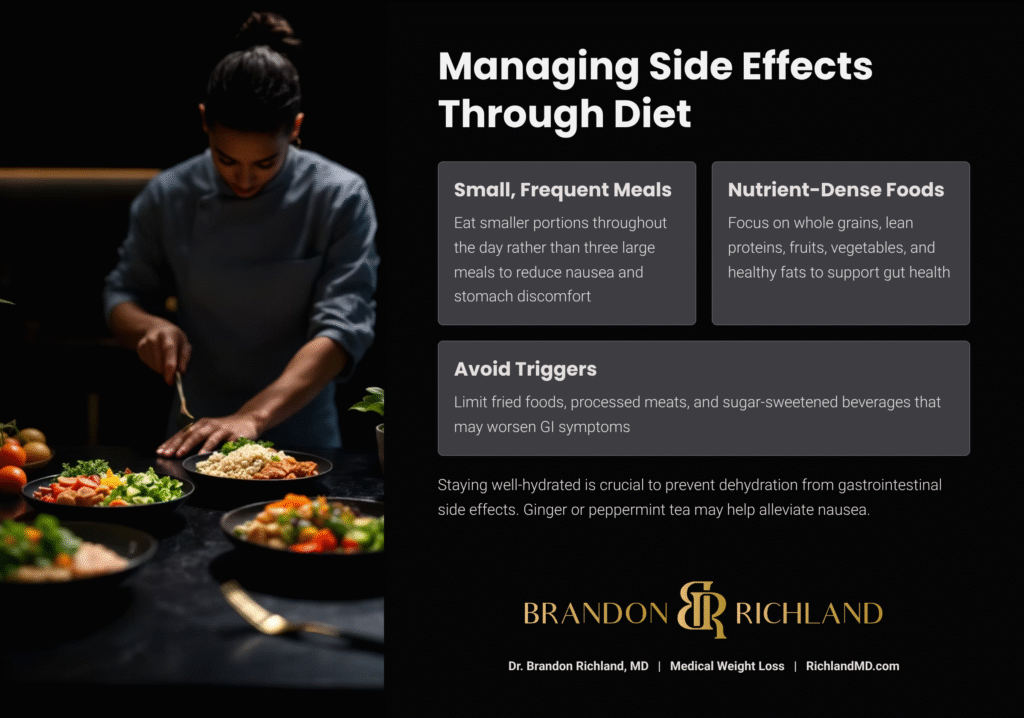 Semaglutide Side Effects, Manging side effects with diet