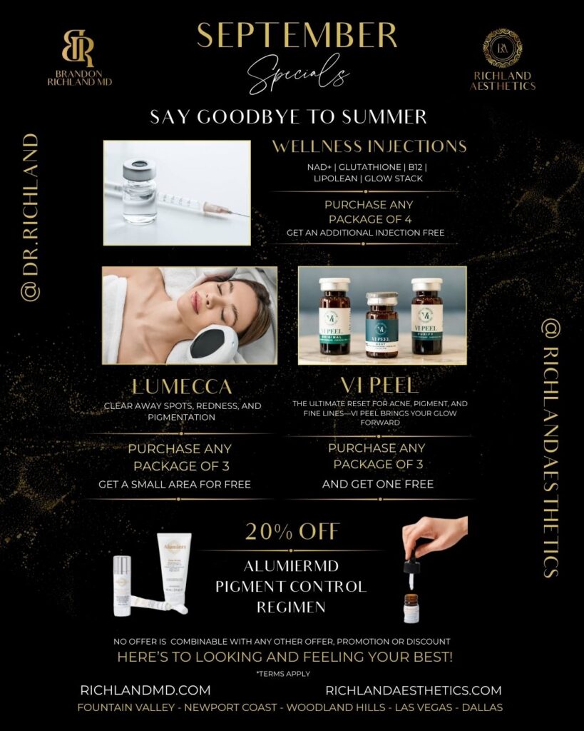 Richland MD Medspa and Plastic Surgery Specials for September 2025